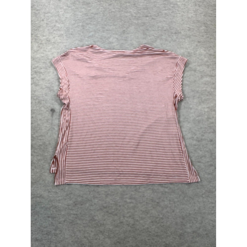 Tommy Bahama Texas Longhorns Shirt Womens Medium Red White Striped NCAA Top - Picture 8 of 14